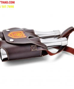Alternative view of Bộ bình inox đựng rươu sinh đôi cccp logo vàng cao cấp 2x18oz, (mỗi bình 0,5 lít)