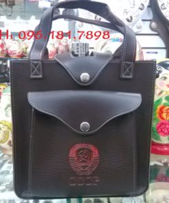 Alternative view of Bình rượu CCCP 108oz cao cấp, 3 lít túi da xách