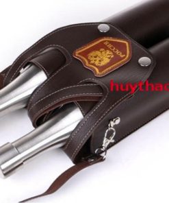 Alternative view of Bộ bình inox đựng rượu sinh đôi cccp logo vàng cao cấp 2x28oz